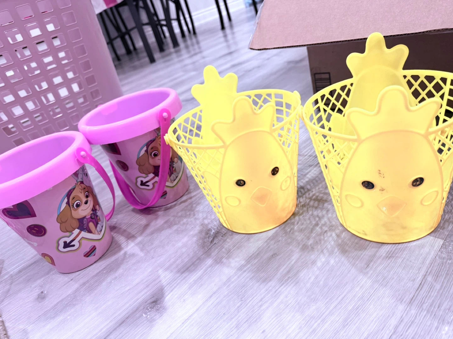 Kids Paw Patrol & Chick Buckets (3 pc) - photo 2