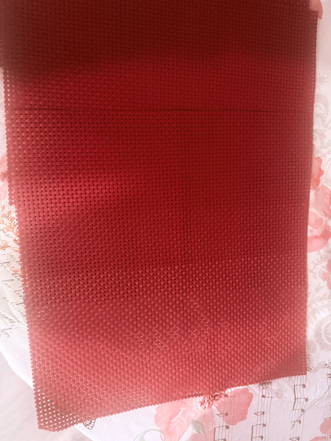 Set of 5 Red Placemats