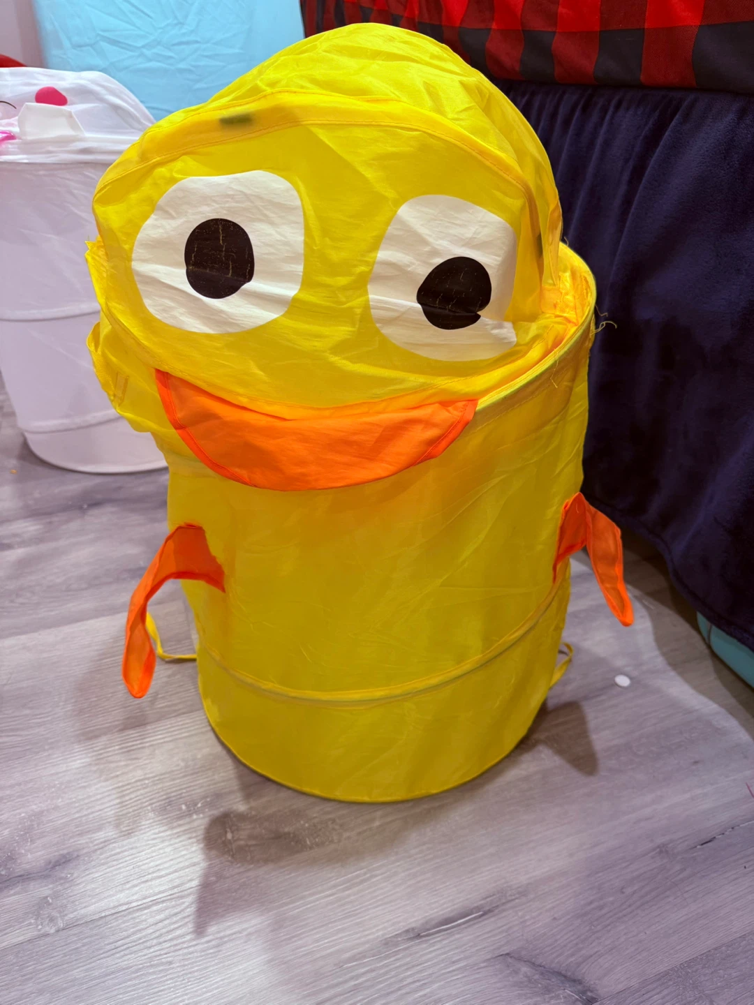 Yellow Duck Pop-Up Laundry Hamper/Toy Bin