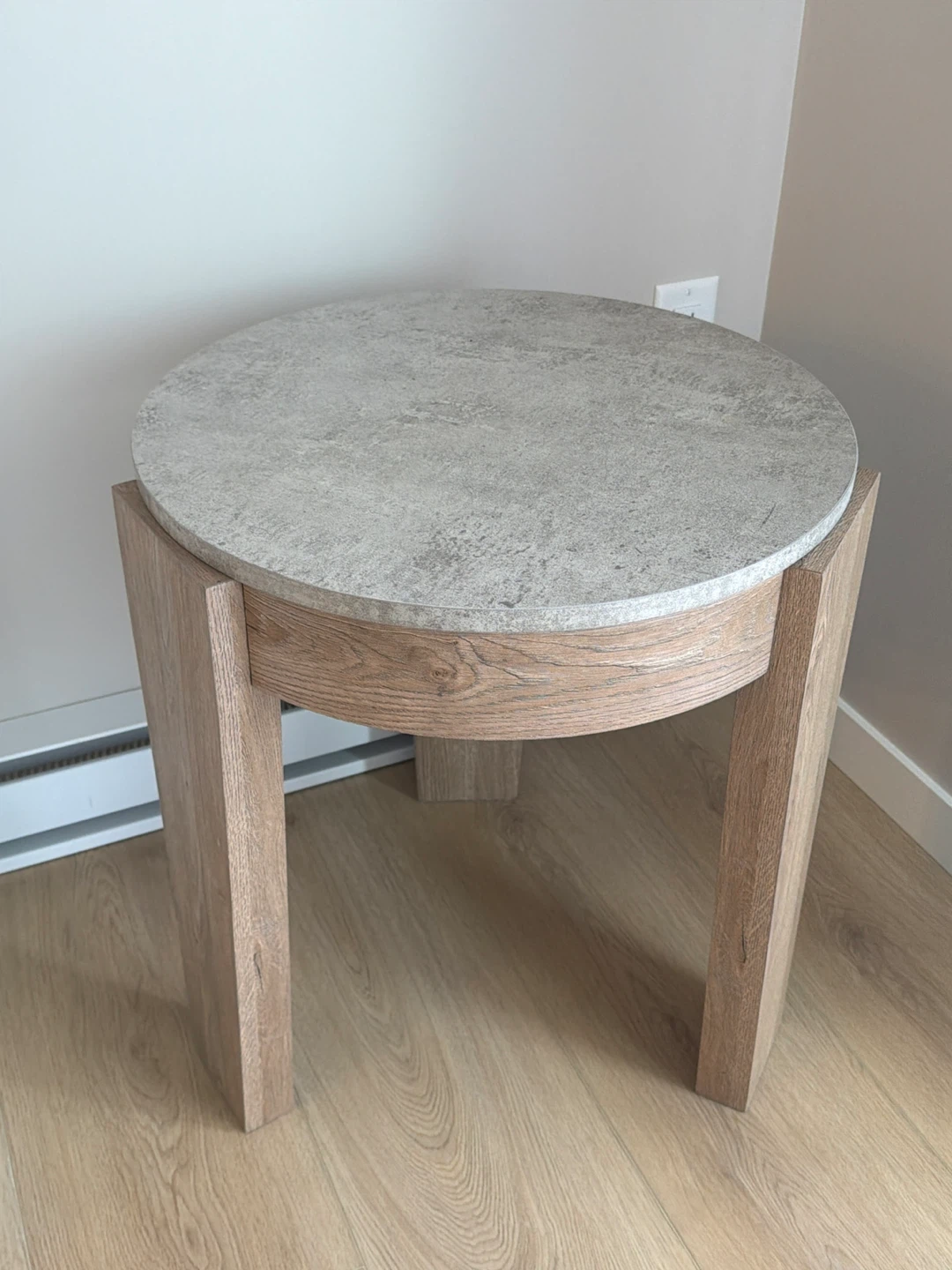 2 pcs Round End Table