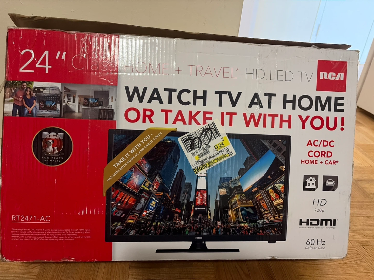 RCA 24" HD LED TV RT2471-AC - photo 3