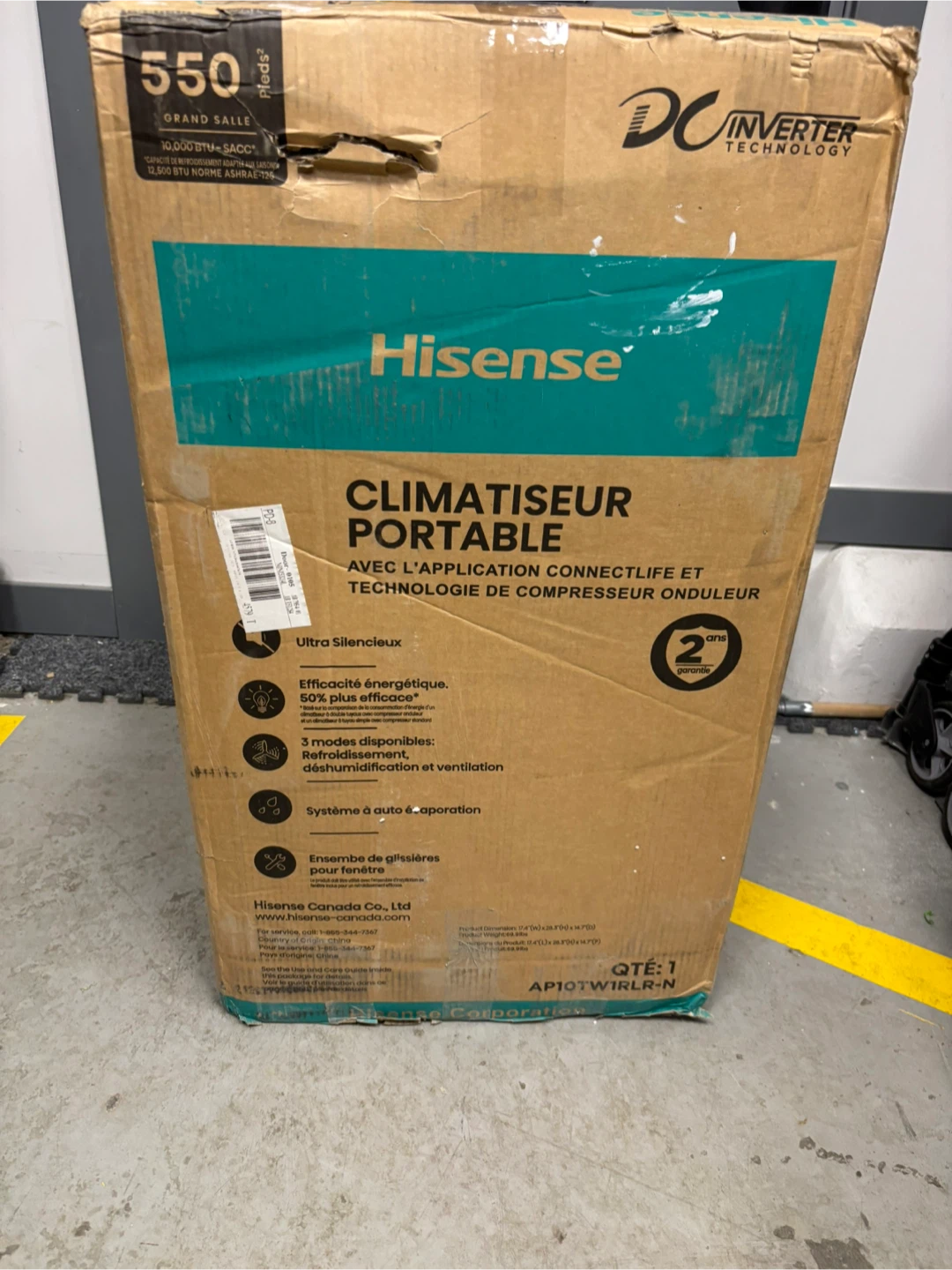 Hisense Portable Air Conditioner - 10,000 BTU - photo 4