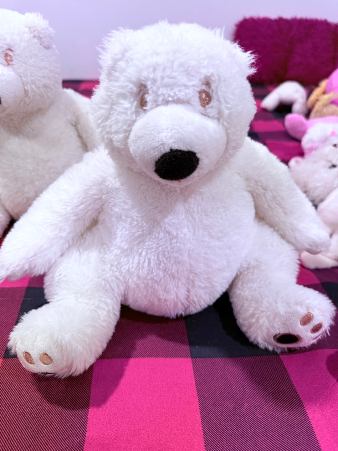 White Teddy Bear Plush Toy