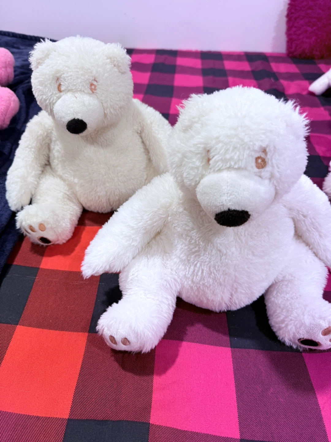 White Teddy Bear Plush Toy - photo 3