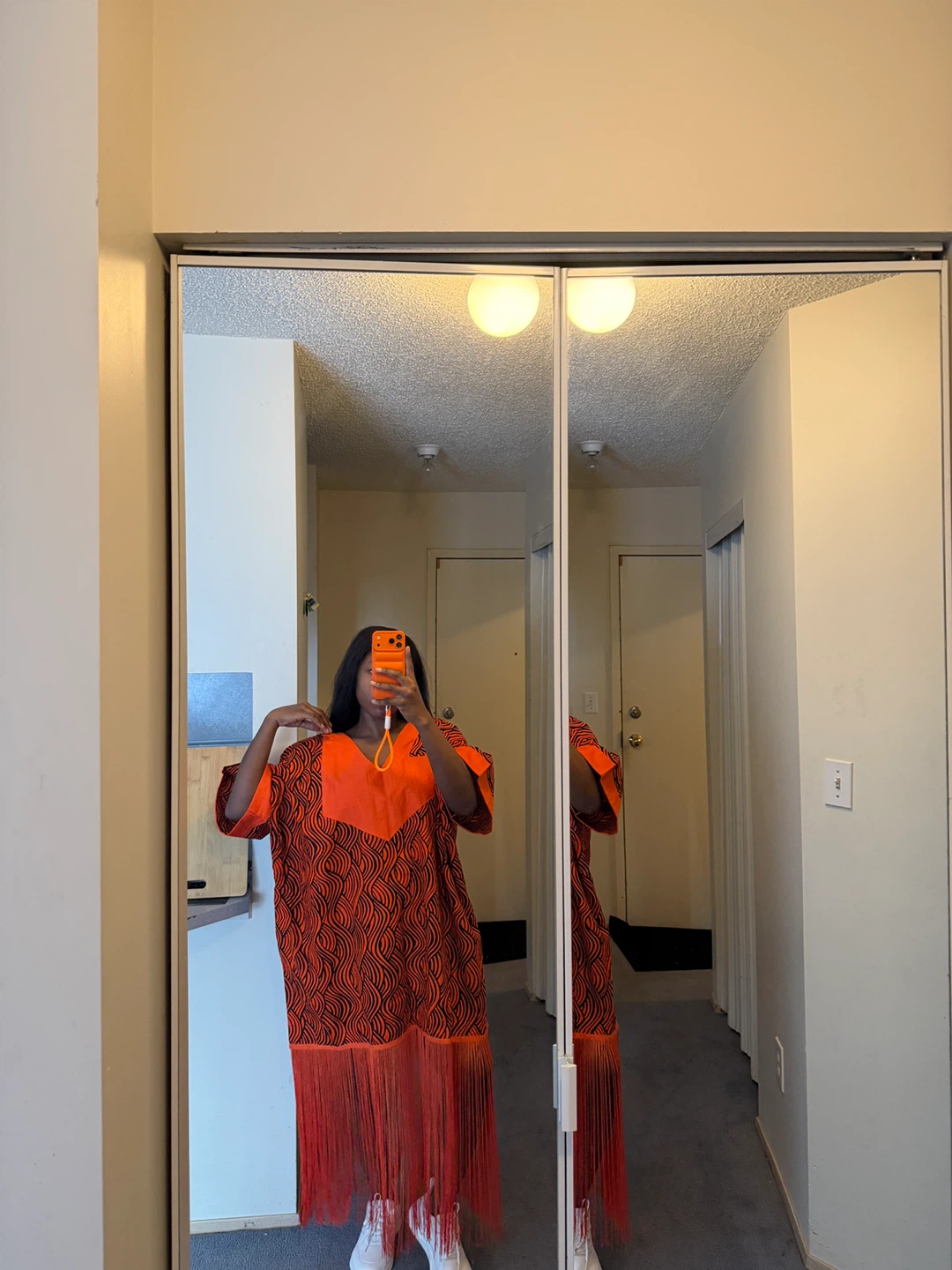 Ankara short bubu gown - photo 3