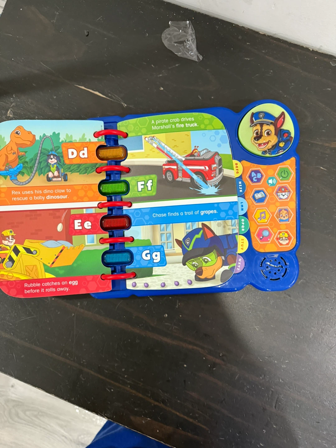 LeapFrog The Big Book of Paw Patrol Interactive Learning Toy - photo 2