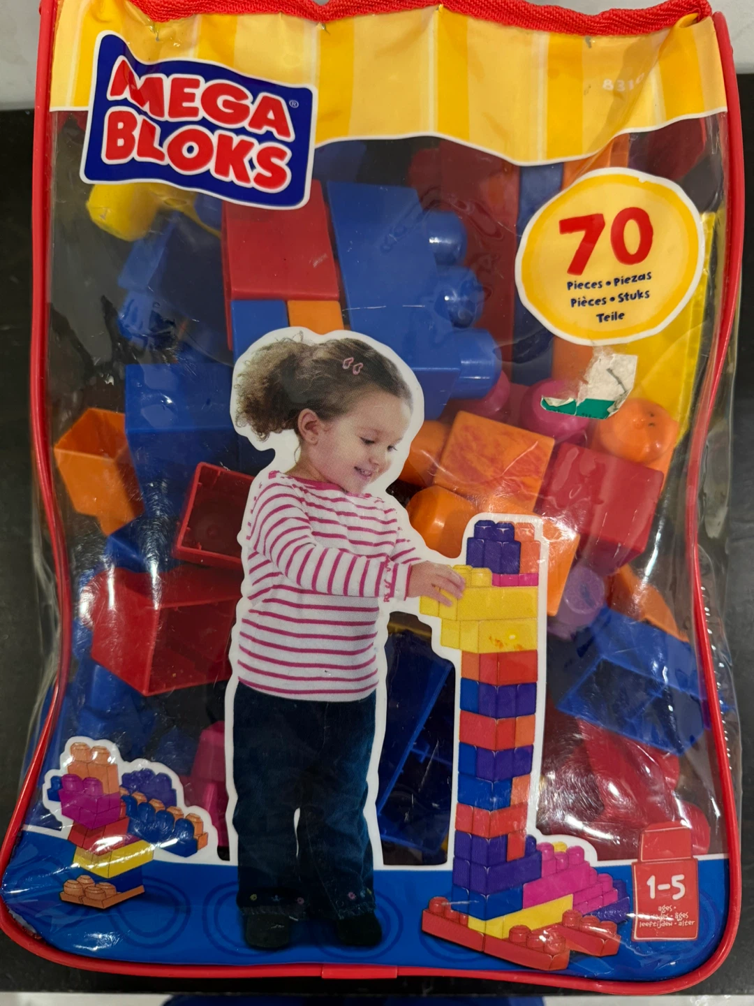 Mega Bloks 70 Maxi Blocks Set