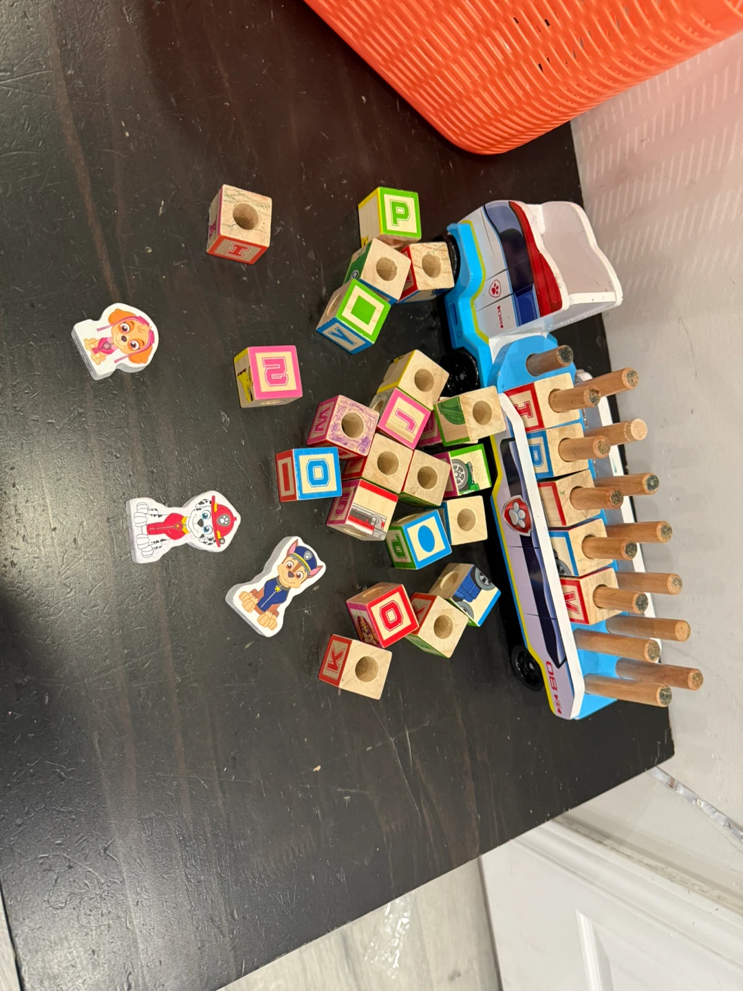 Paw Patrol Wooden Truck and Blocks Toy - photo 3