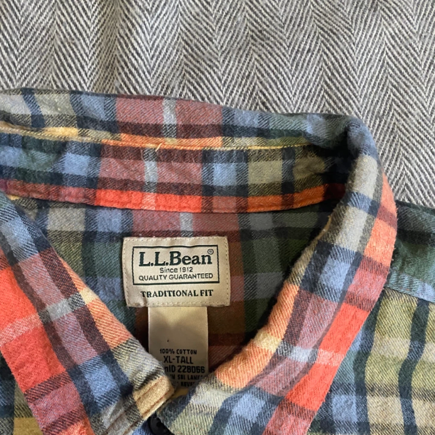 L.L.Bean Flannel Shirt - XL-Tall - photo 3