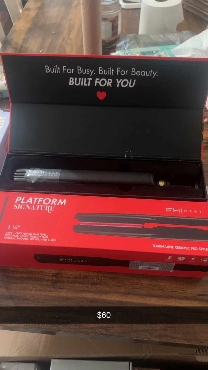 FHI Heat Platform Signature 1 1/4"  Ceramic Pro Styler Flat Iron - photo 2