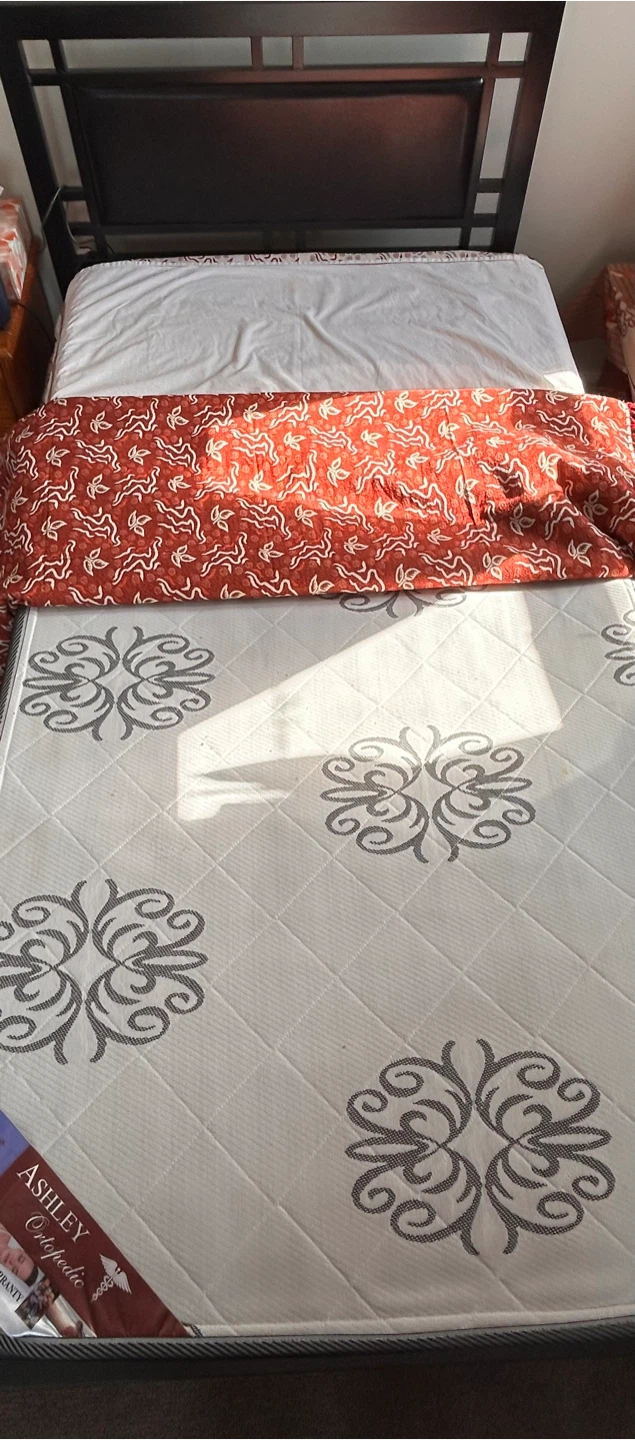 🥕 Raymour and flanigan iron bed Ashley Orthopedic Mattress - photo 2