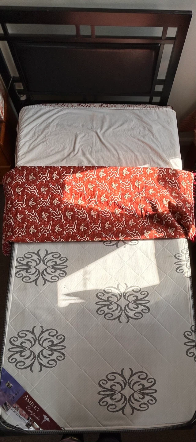 🥕 Raymour and flanigan iron bed Ashley Orthopedic Mattress