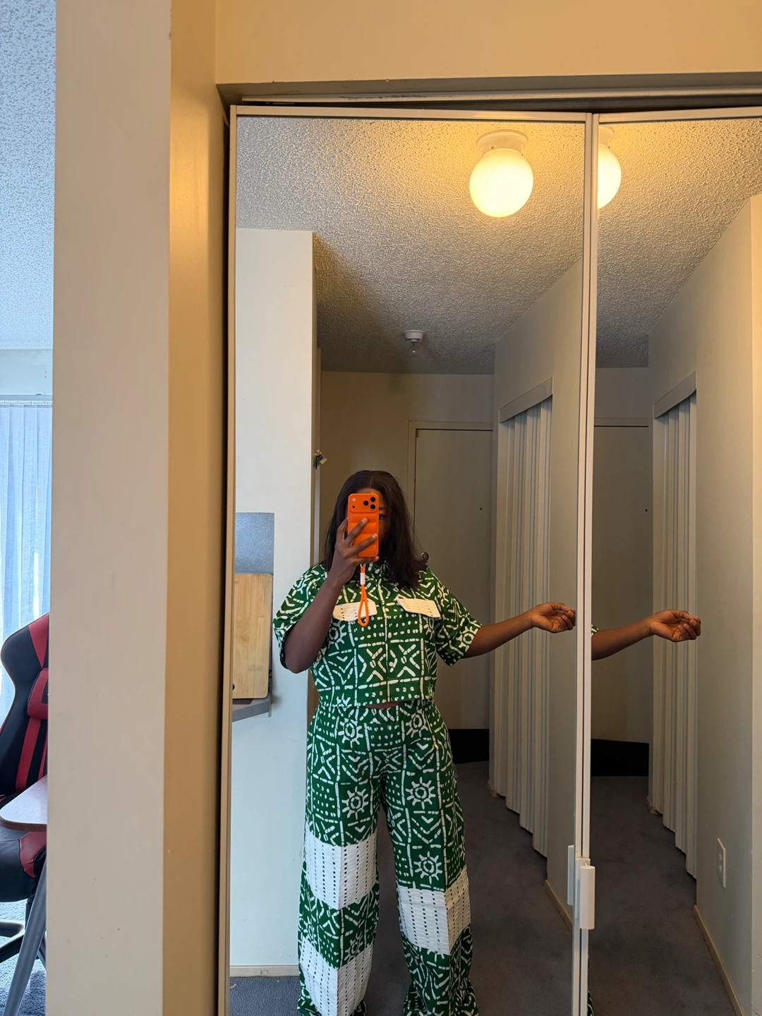 Ankara with ofi two piece set - photo 4