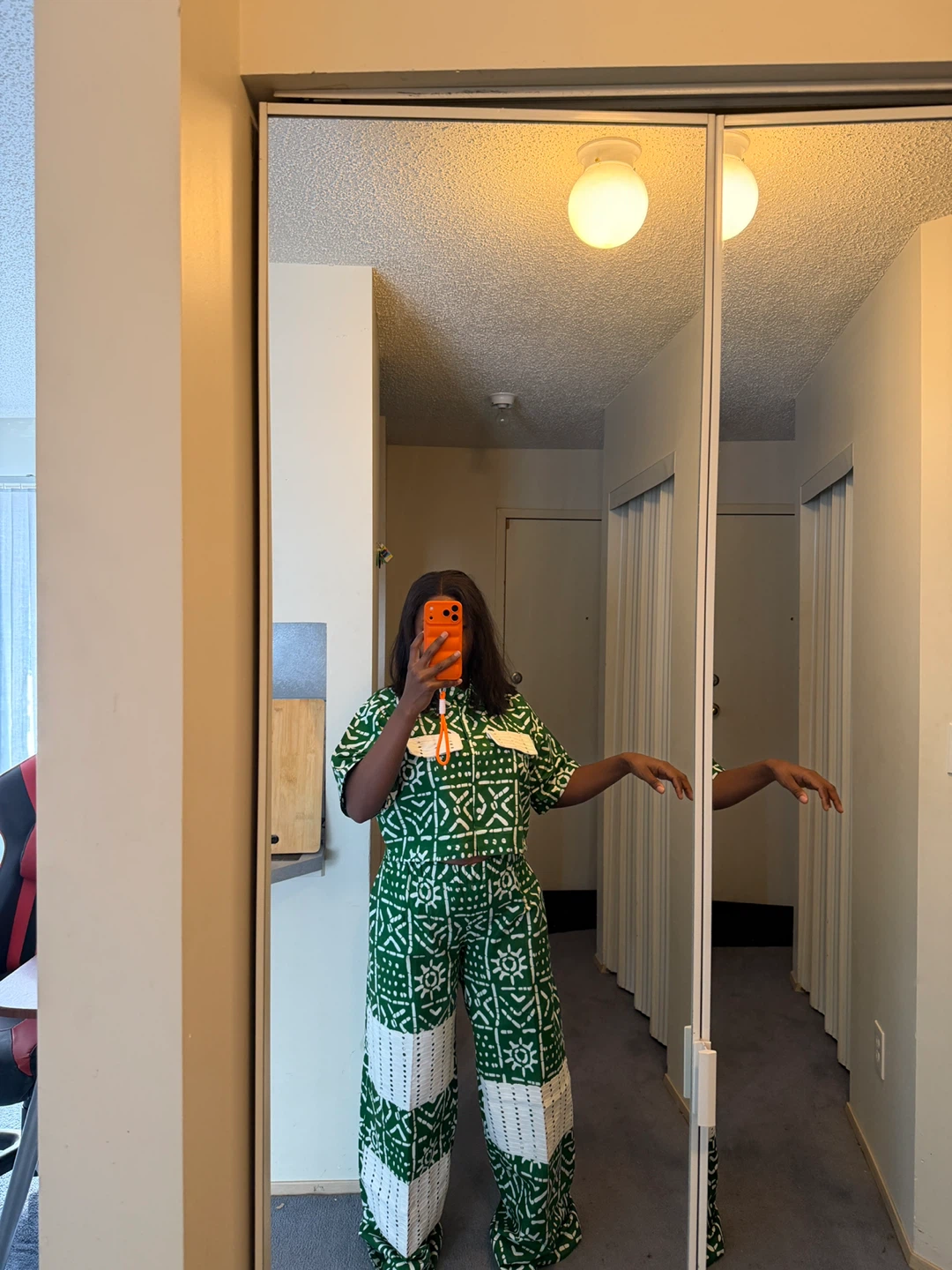 Ankara with ofi two piece set - photo 3