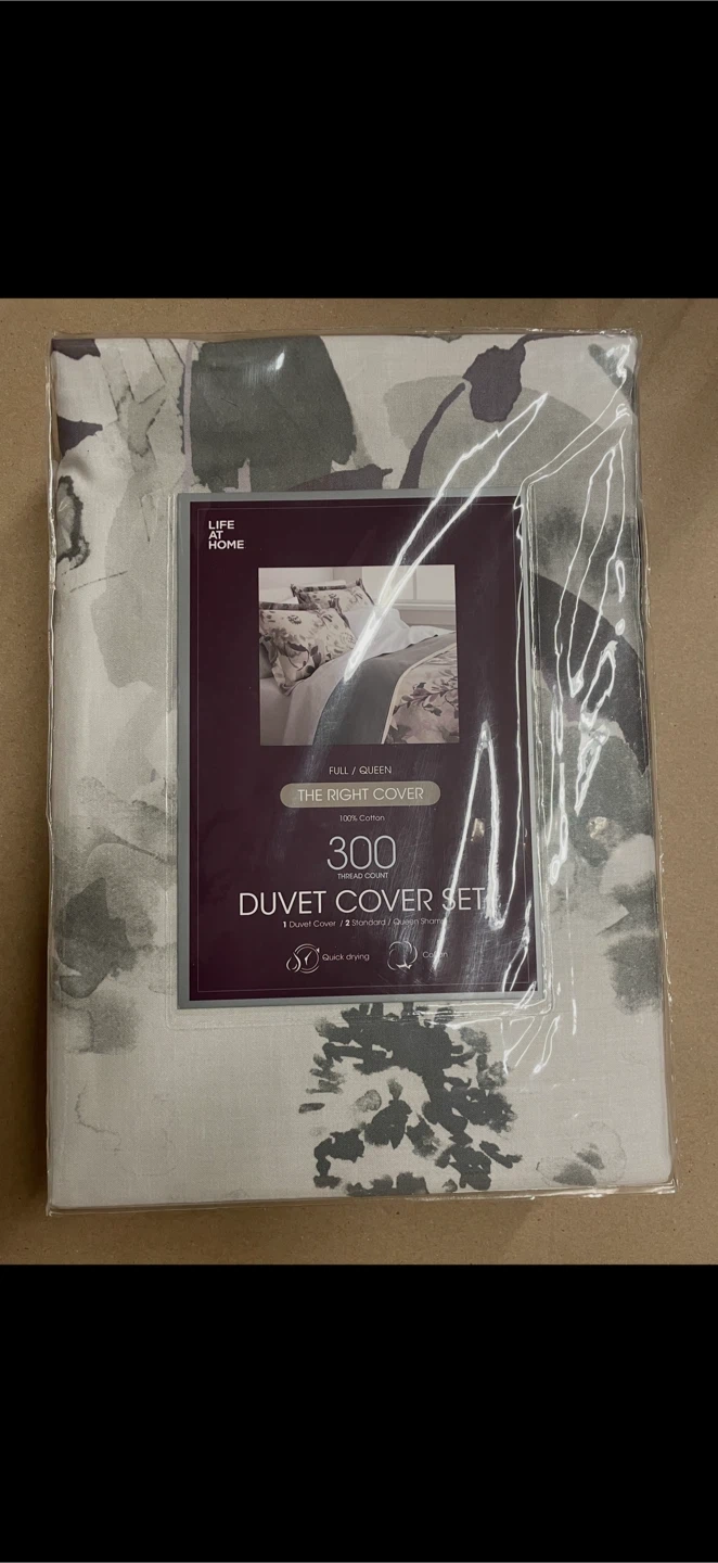 Life at Home Duvet Cover Set - Full/Queen