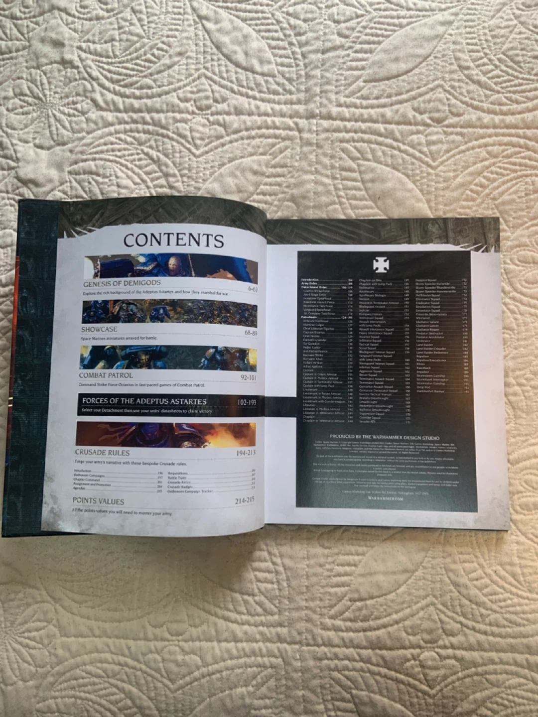 Warhammer 40,000 Codex Space Marines (Hardback) - photo 5