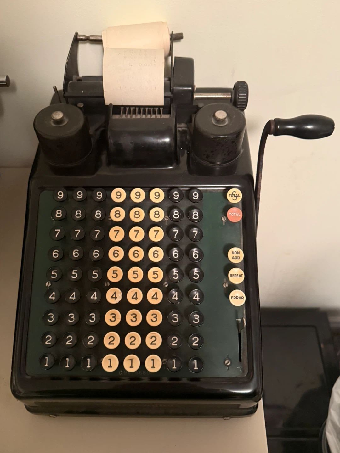 Vintage Adding machine