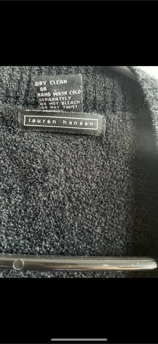 Lauren Hansen Cardigan - Charcoal Grey - photo 2