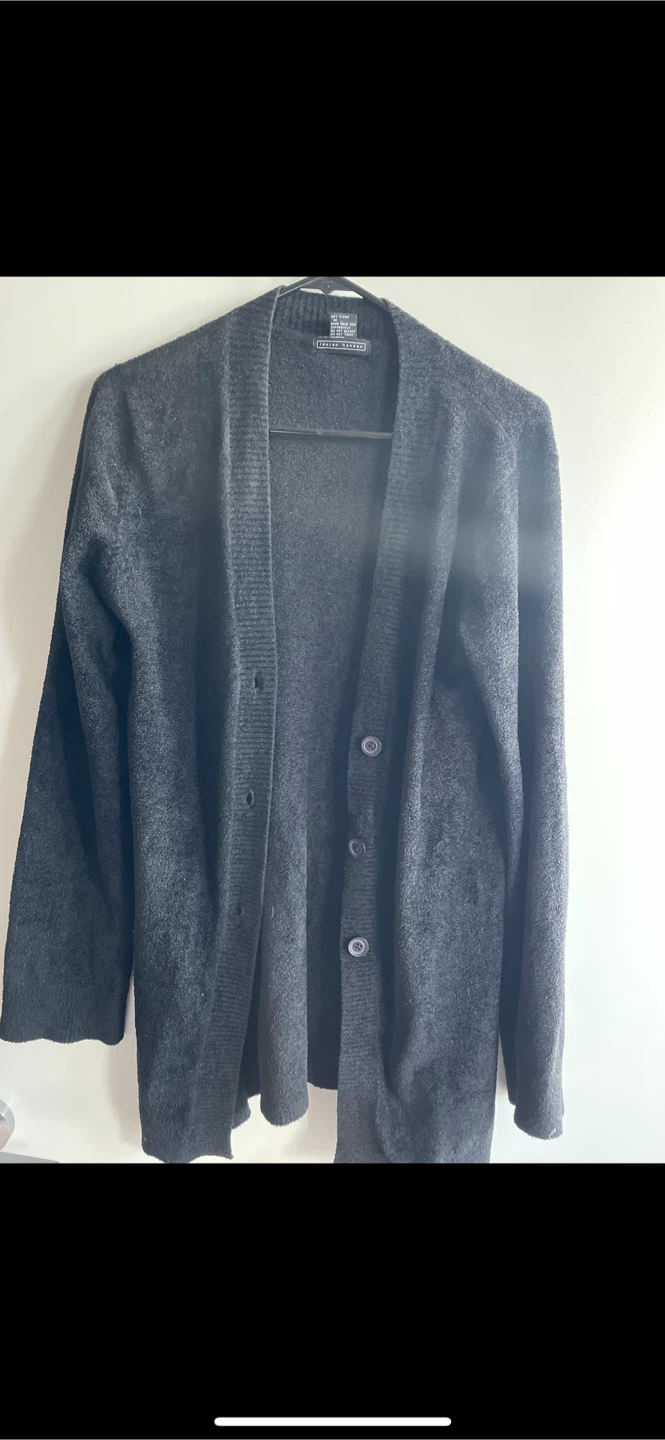 Lauren Hansen Cardigan - Charcoal Grey
