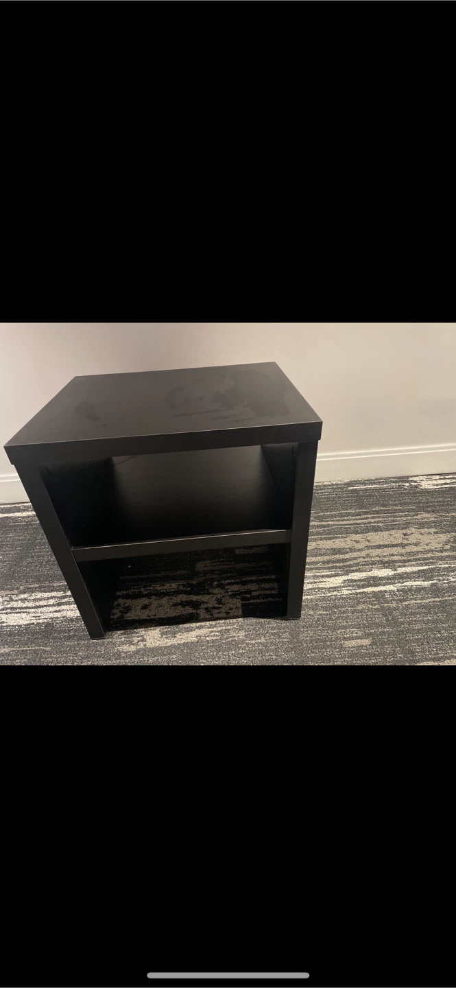 Black Storage Unit