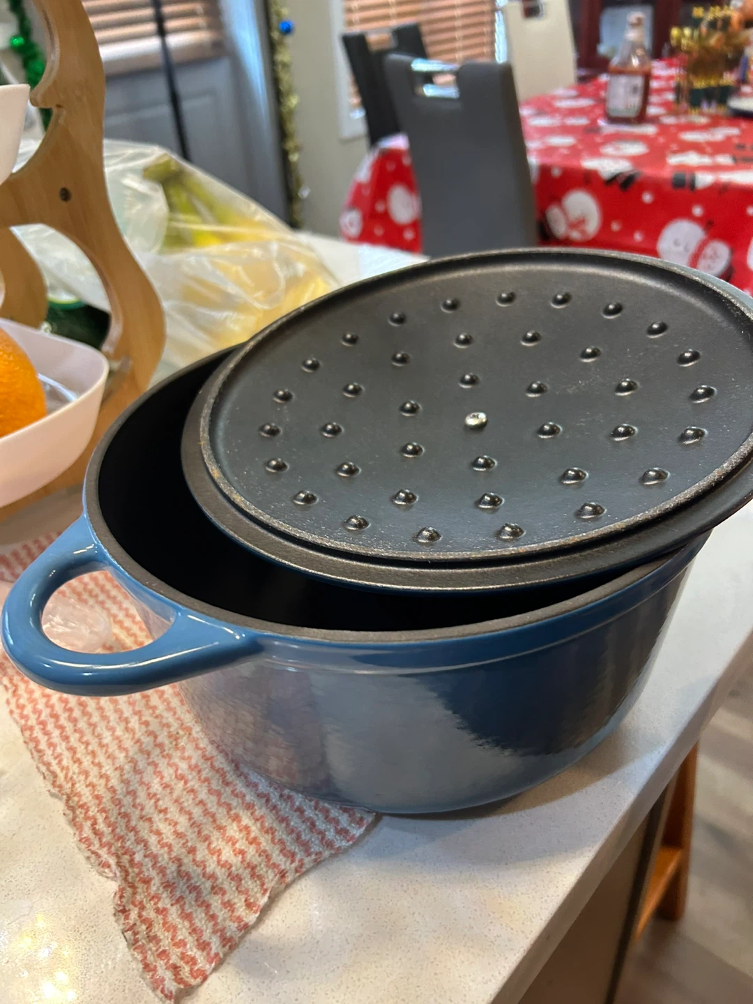 Kurogama Enamel Cast Iron Dutch Oven 5.5 Qt - photo 2