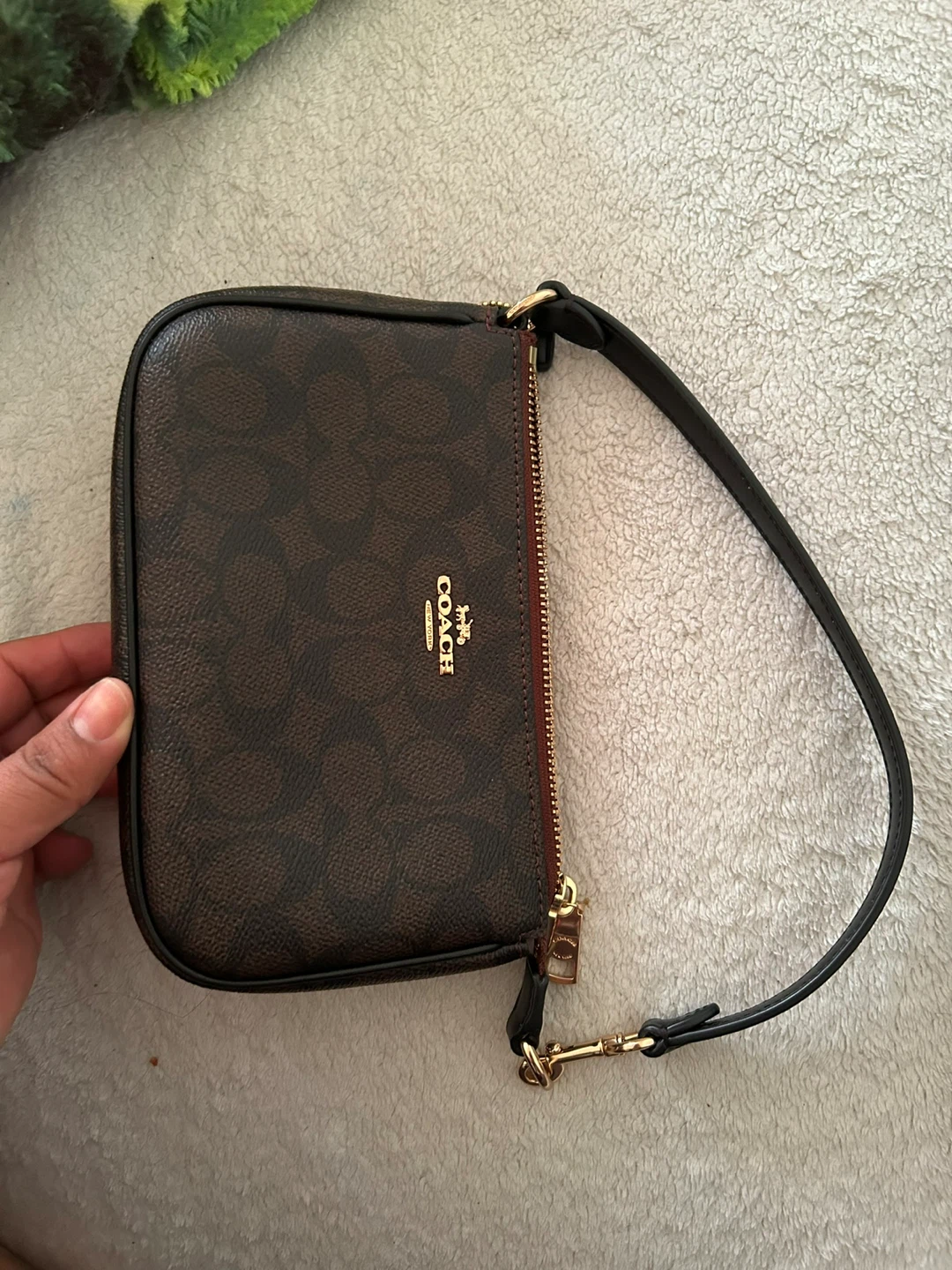 Coach Nolla 19 Signature Canvas Wristlet - photo 3