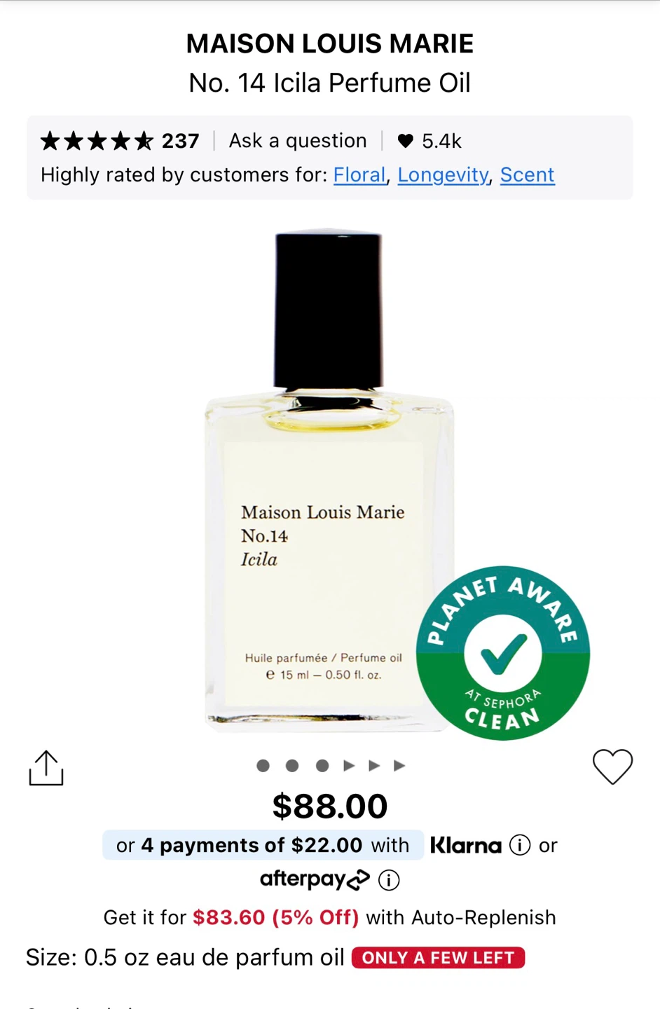 Maison Louis Marie Antidris Cassis Perfume Oil 15 ml - photo 3