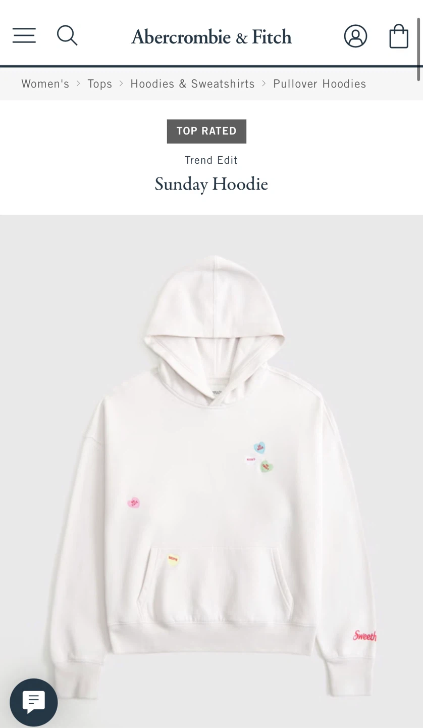Abercrombie & Fitch Sunday Hoodie