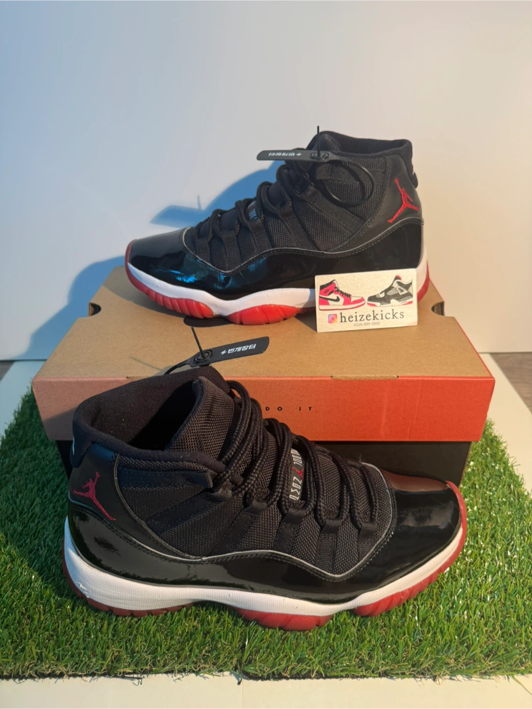 Jordan 11 Bred size 9 - photo 2