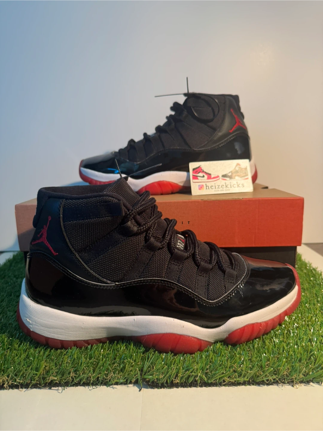 Jordan 11 Bred size 9