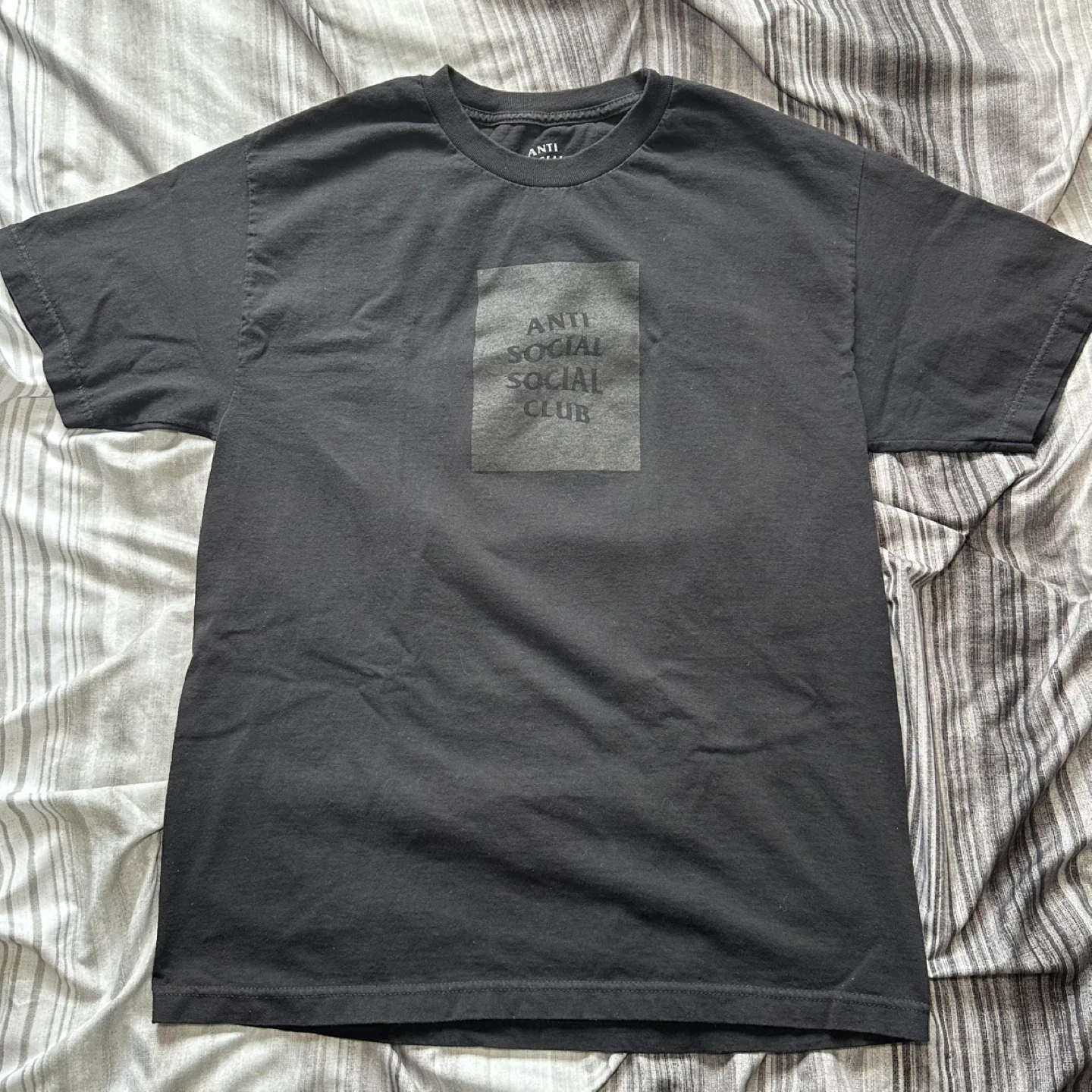 Anti Social Social Club Black T-Shirt Size L