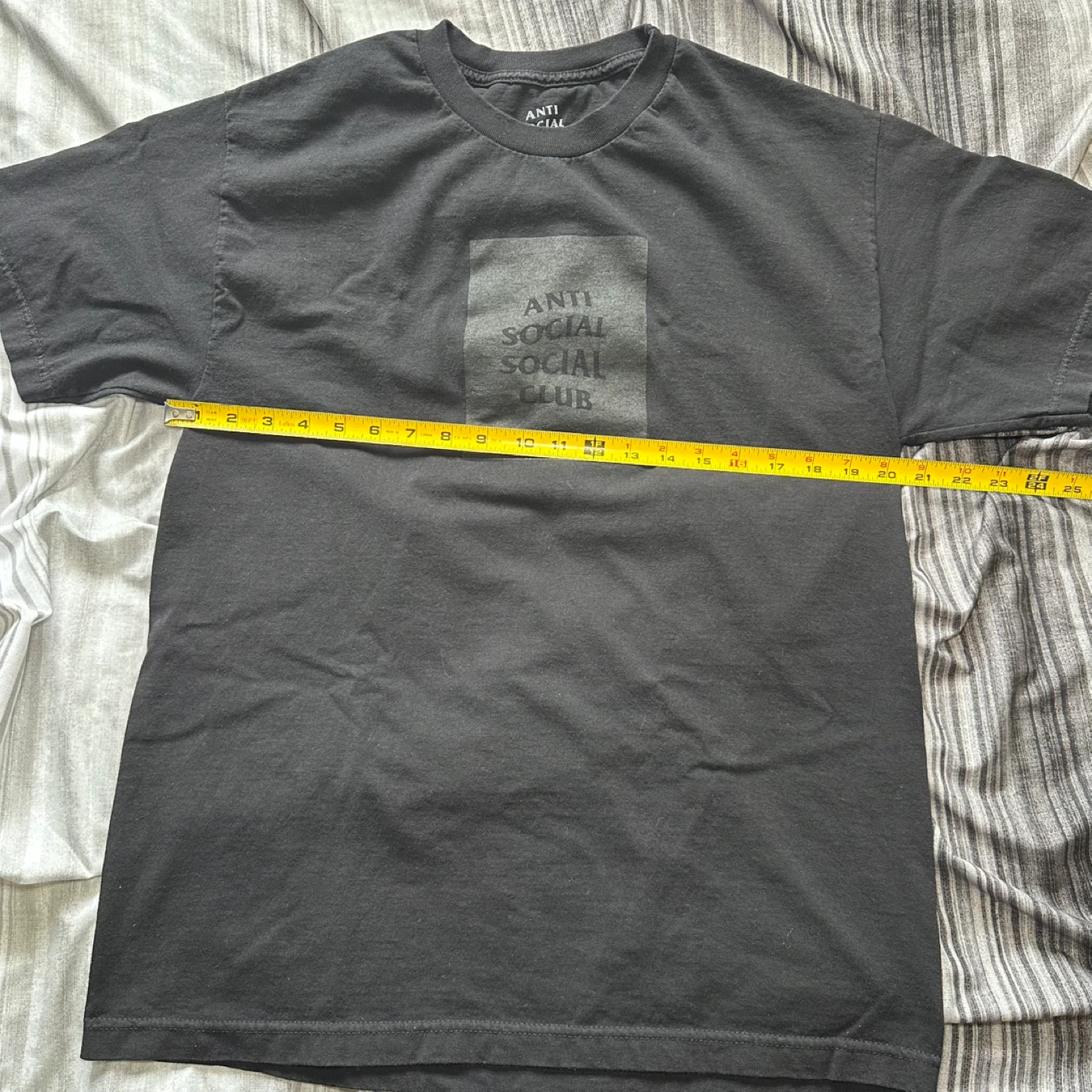 Anti Social Social Club Black T-Shirt Size L - photo 4