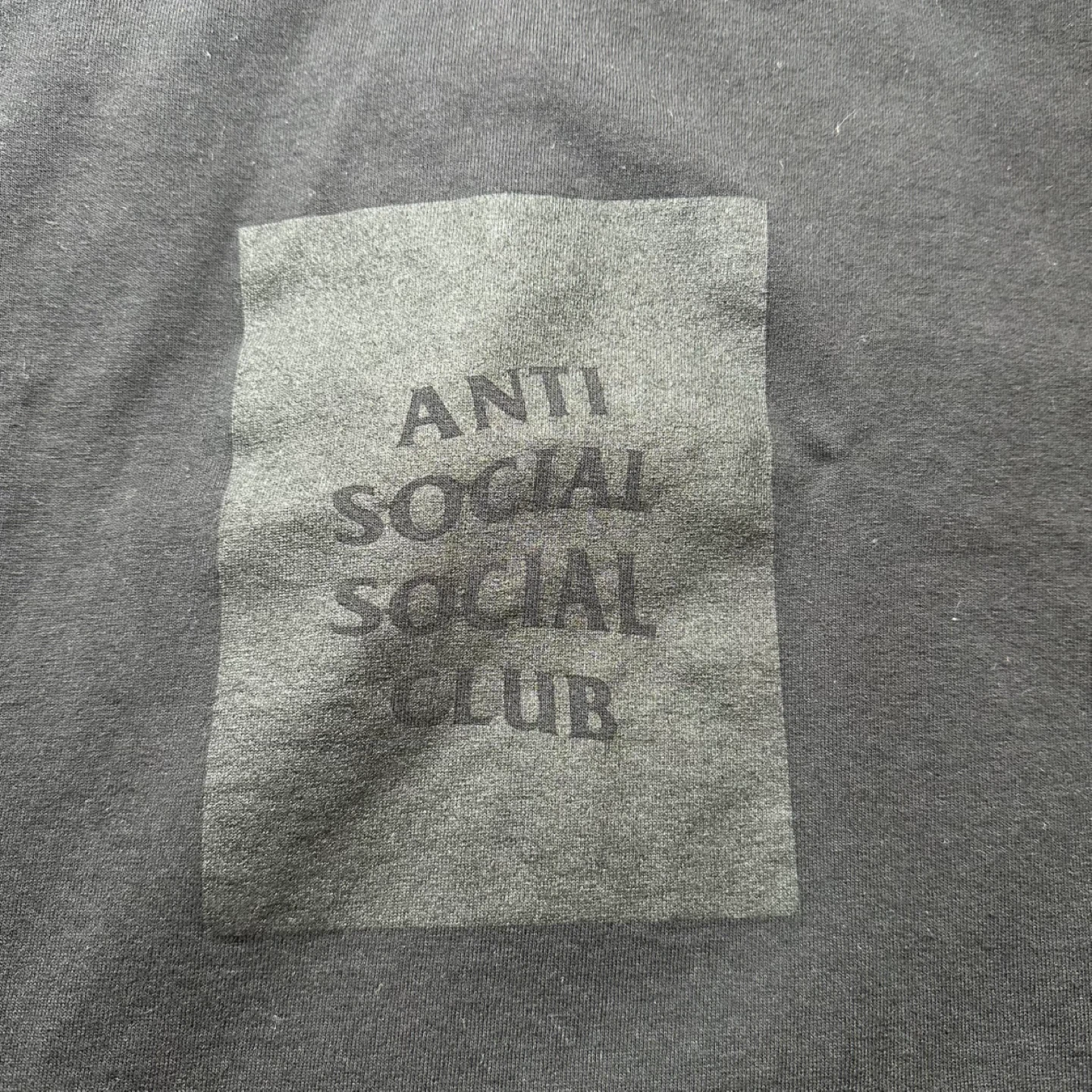 Anti Social Social Club Black T-Shirt Size L - photo 2