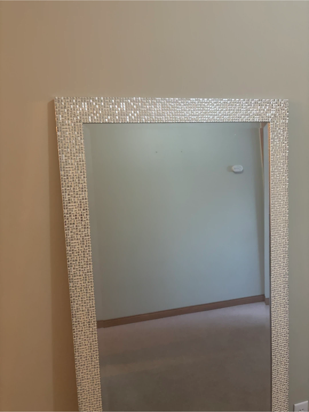 Decorative Full-Length Mirror with Mosaic Frame - photo 2