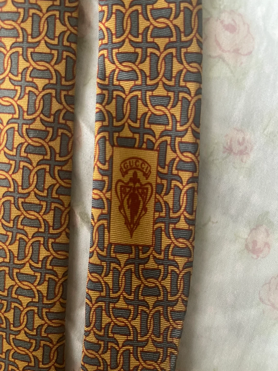 GUCCI 100% Silk Tie - photo 4