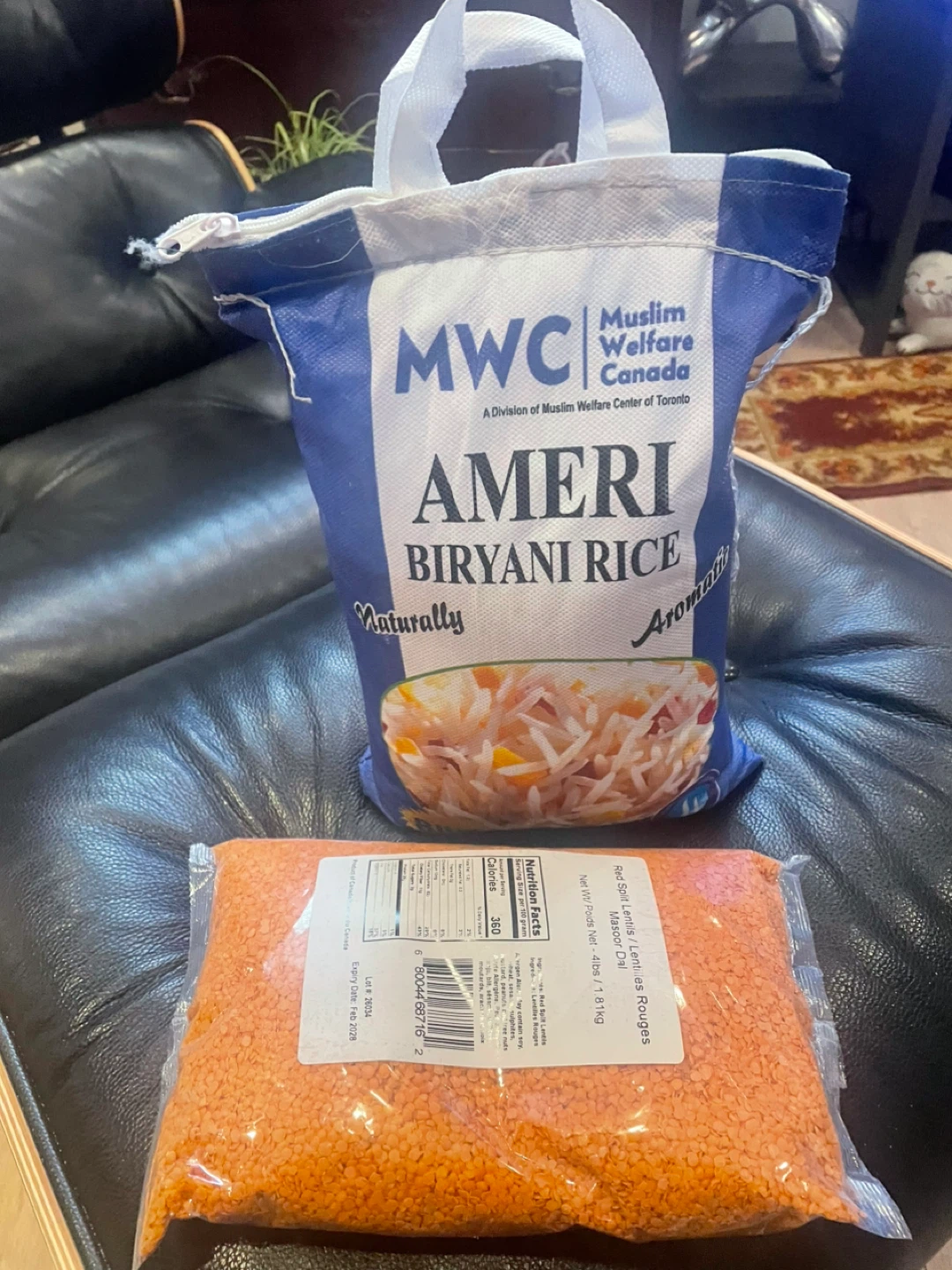 MWC Ameri Biryani Rice and Red Split Lentils