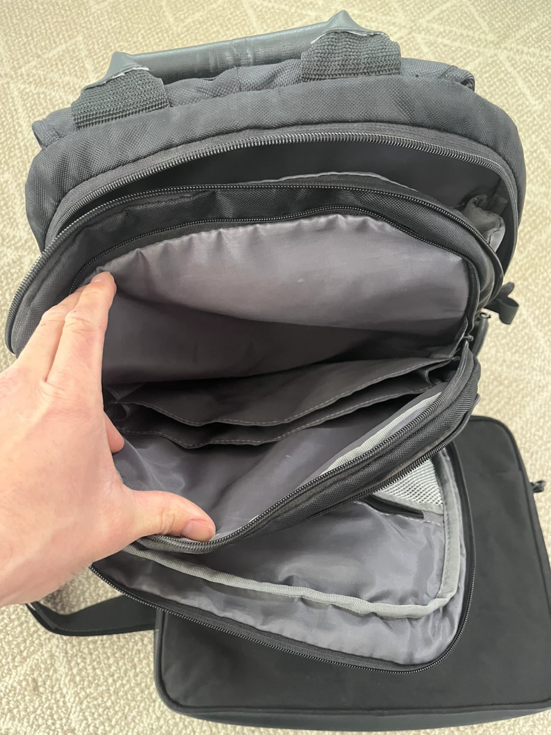 Laptop backpack and crossbody bag - photo 5