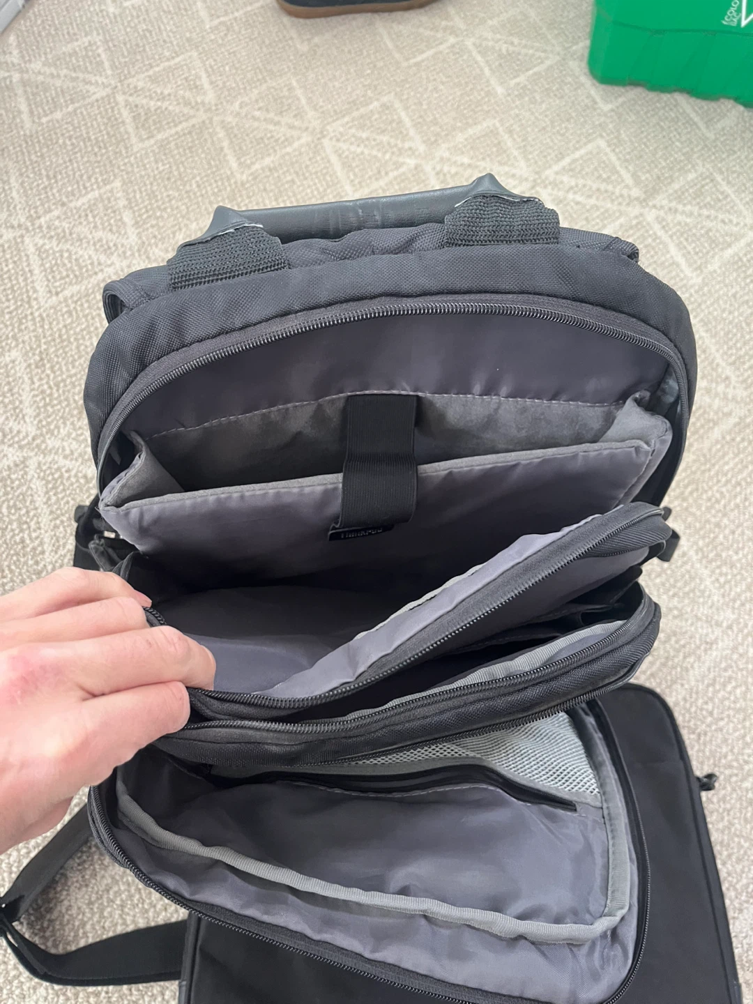 Laptop backpack and crossbody bag - photo 3