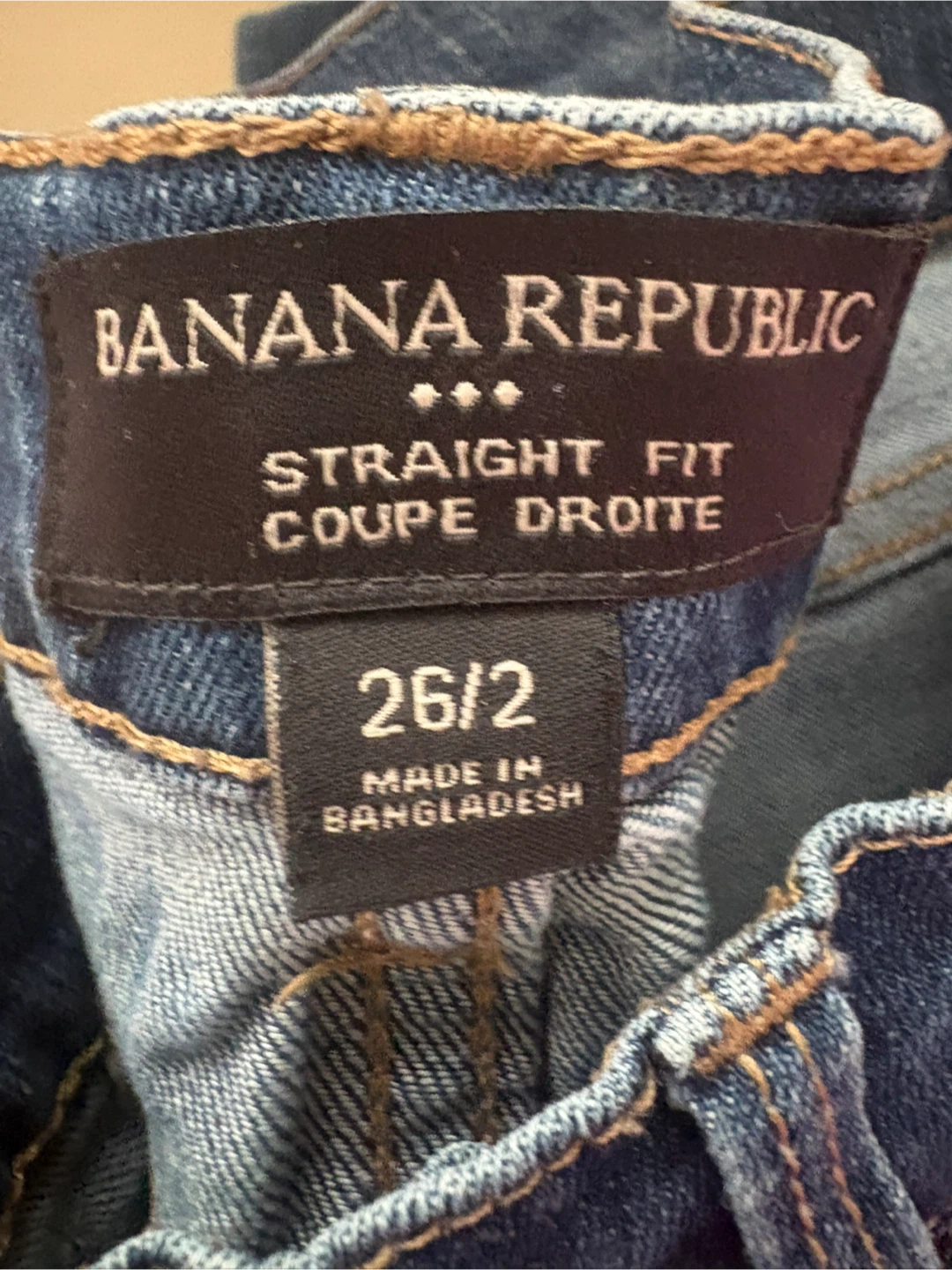 Banana Republic Straight Fit Jeans Size 26/2 - photo 5