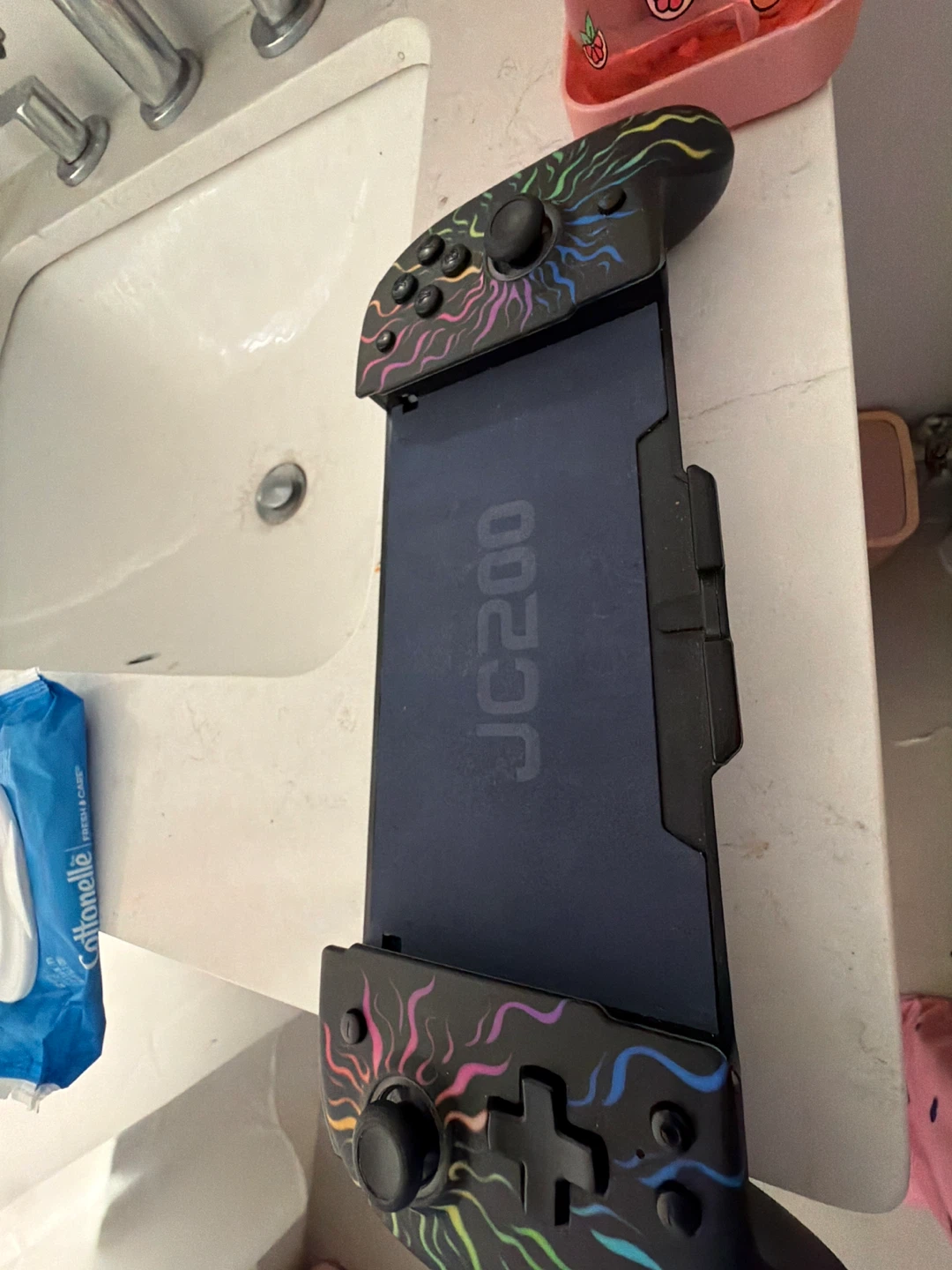 nintendo switch controller set.