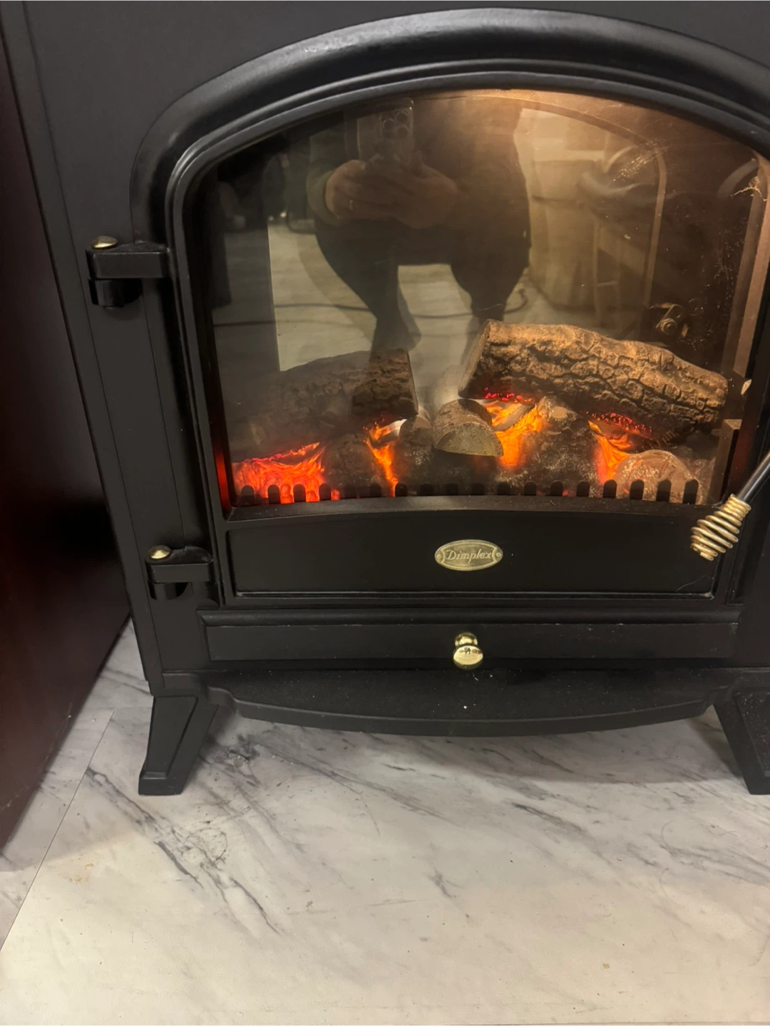 Dimplex Electric Fireplace with Logs - photo 2