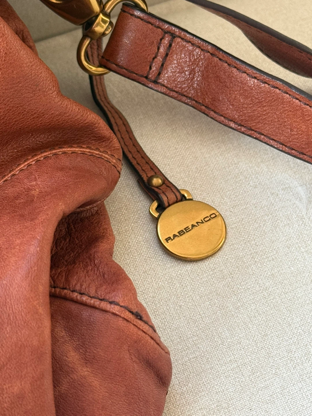 RABEANCO Leather Handbag - photo 2