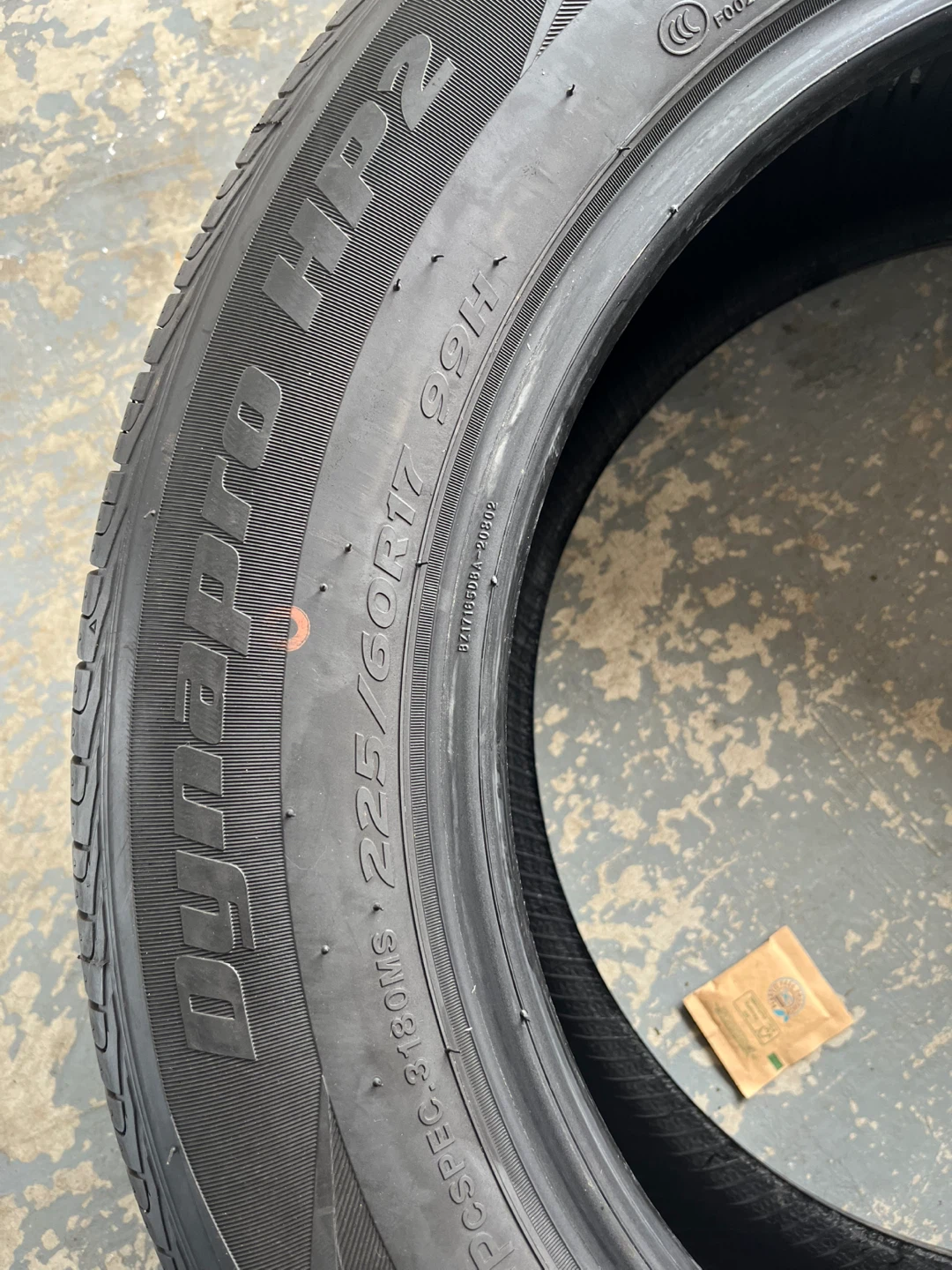 Hankook Dynapro HP2- All Season Tires (225/60R17) - photo 4