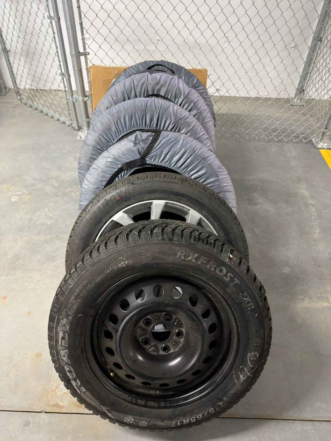 NOKIAN HAK.. 10 SUV STUDDED w/ RIMS + TPMS/SPARE/FREE TIRE