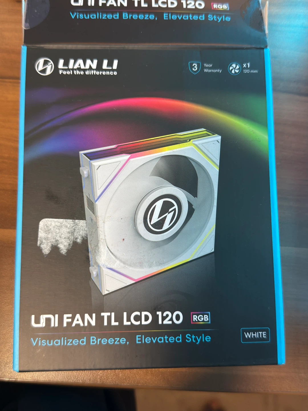 Lian Li UNI FAN TL LCD 120 RGB White Triple Pack - photo 4