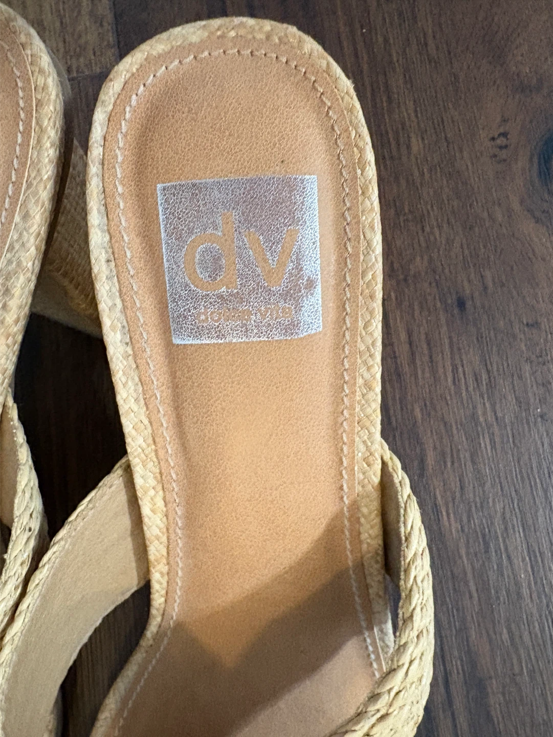 DV by Dolce Vita Women's Beige Braided Summer Sandals - Size 9 - photo 2