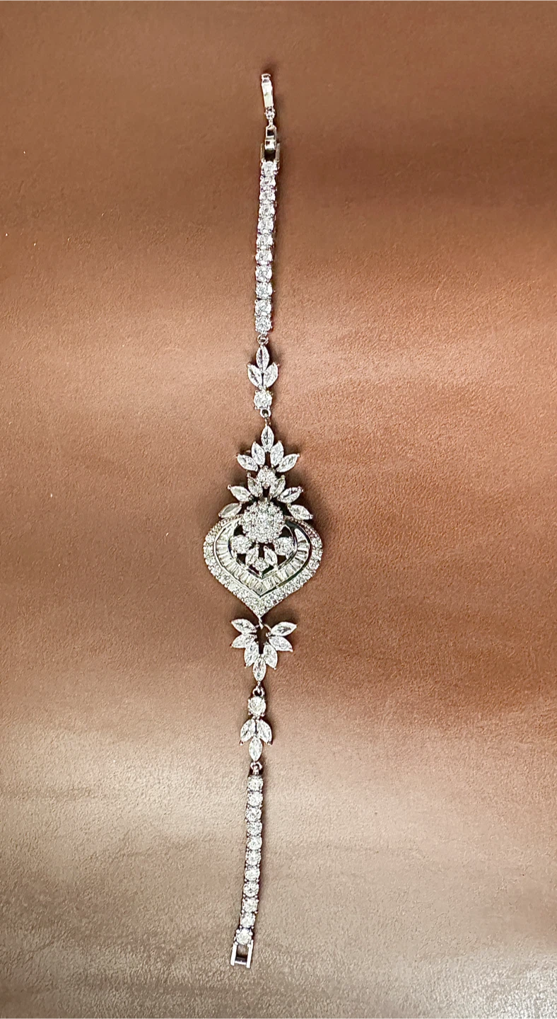 Sparkly Bracelet with CZ stones - New - $15
