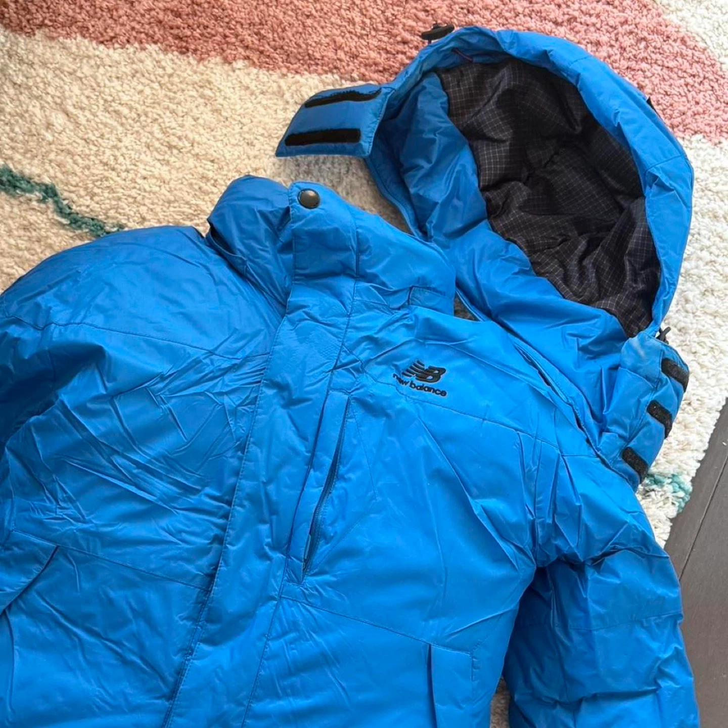 New Balance Blue Winter Jacket - photo 3