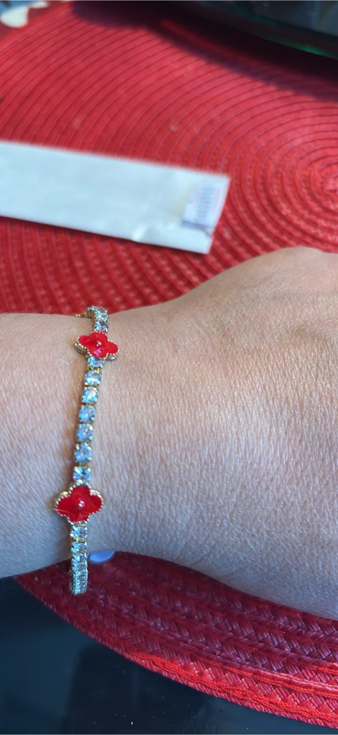 Gold Tone Multi-Strand Bracelet with Butterfly Charms - photo 5