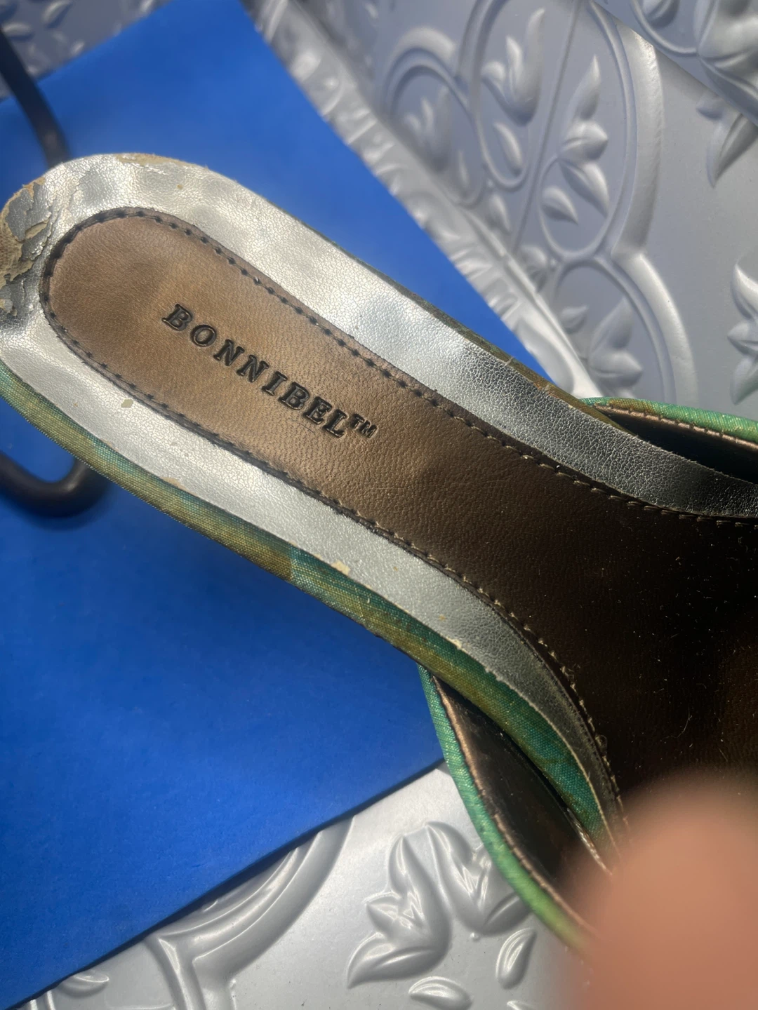 Bonnibel Embellished Mules - Green - photo 4
